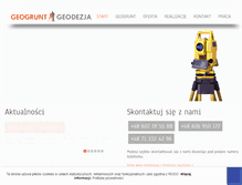 Tablet Screenshot of geogrunt.eu